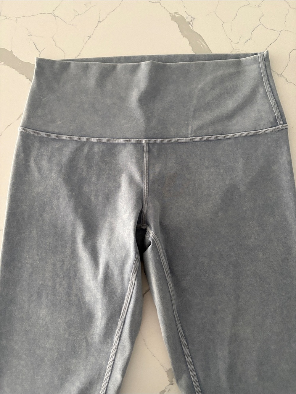 Lululemon Wunder Under High-Rise Leggings 25” ~ 8 ~ Washed Moon Blue - Picture 5 of 15